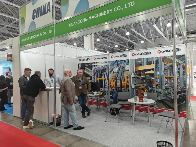 Eurasian Infrastructure Market ကိုအာရုံစိုက်ခြင်း- Quangong Machinery Co., Ltd. သည် Russia's CTT EXPO တွင်ပြသသည်
